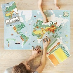 Creative Stickers - World Map