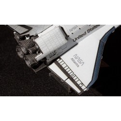 Metal Earth - Space Shuttle Atlantis Coloured Version