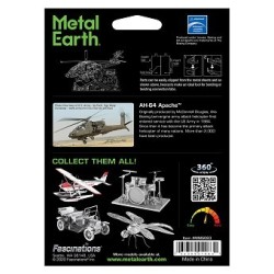 Metal Earth - Boeing AH-64 Apache
