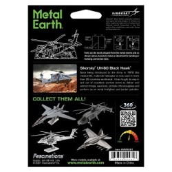 Metal Earth - Black Hawk