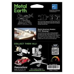 Metal Earth - Mustang P-51D 'Sweet Arlene'